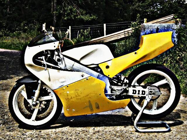 1995 tz125 motorbike A4 Photo Print