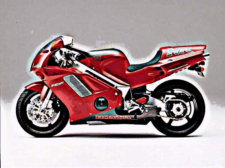 1995 vfr750f motorbike A4 Photo Print