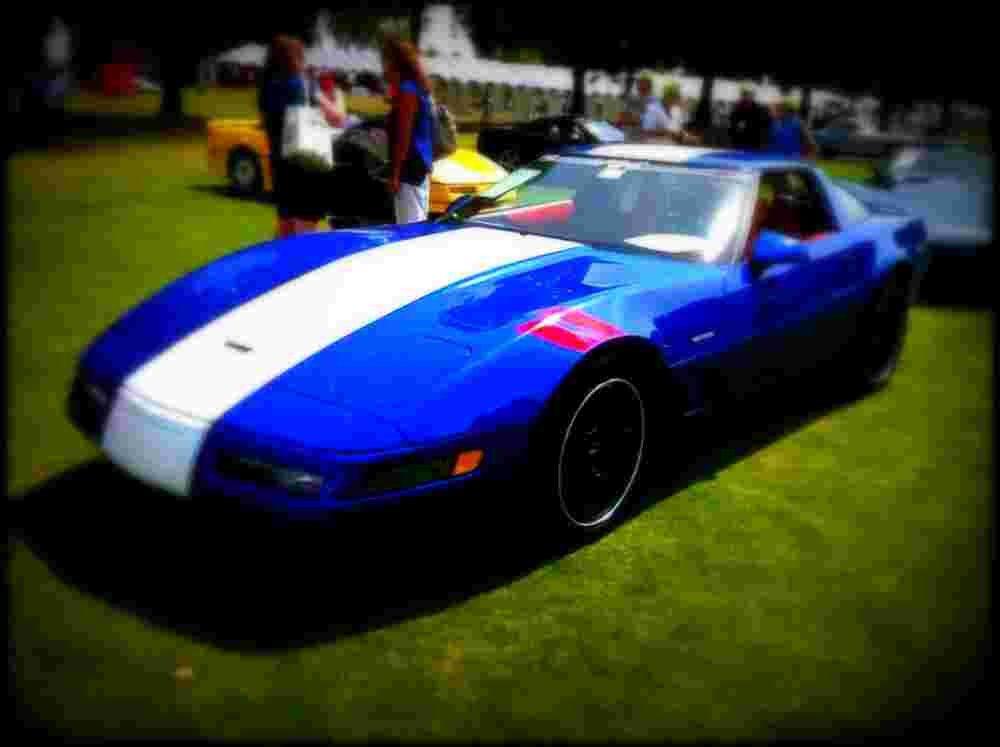 1996 chevrolet corvette grand sport A4 Photo Print