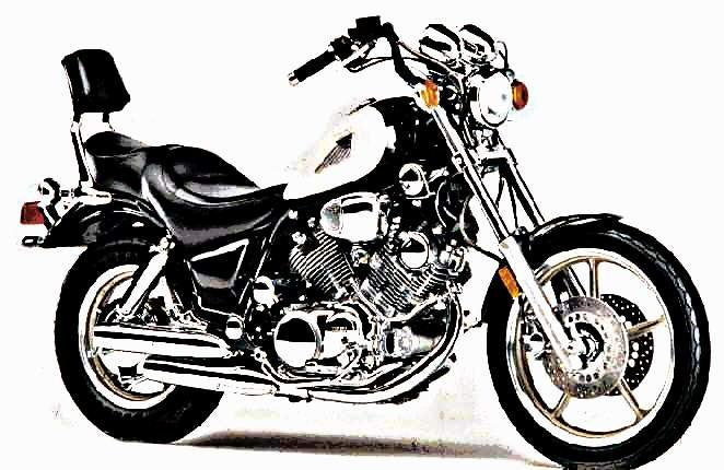 1996 xv1100 virago motorbike A4 Photo Print