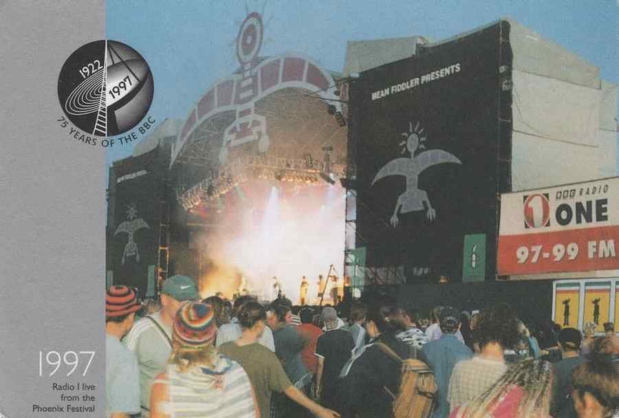 1997 phoenix festival david bowie bbc advertising 137331 A4 Photo Print