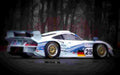 1997 porsche 911 gt1 evo rear A4 Photo Print