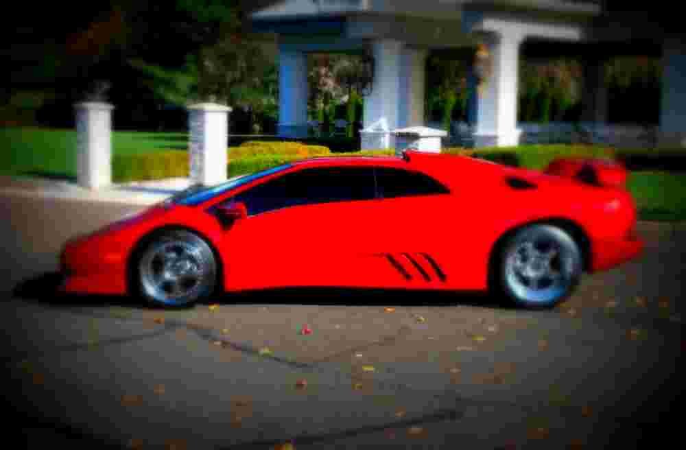 1998 Lamborghini Diablo SV Monterey Edition A4 Photo Print