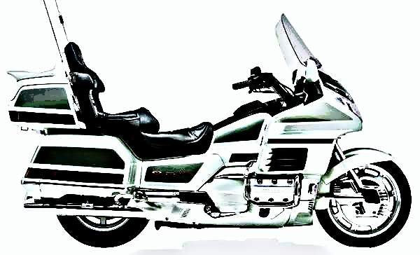 1998 glx1500 motorbike A4 Photo Print