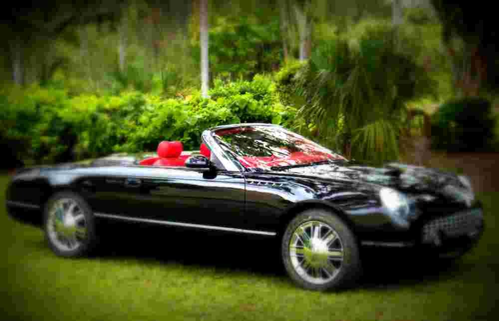 1999 Ford Thunderbird Concept Car A4 Photo Print