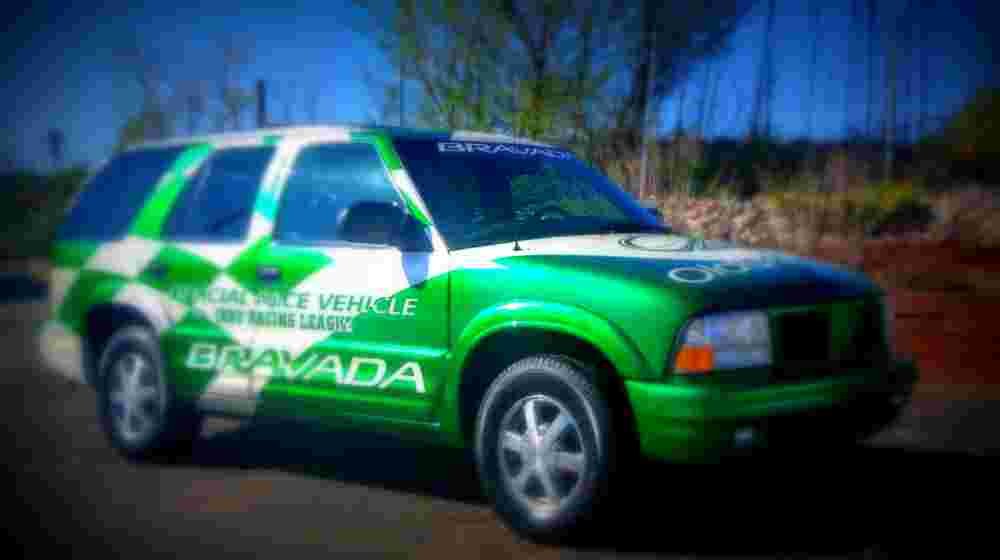 1999 Oldsmobile Bravada IRL Support Vehicle A4 Photo Print
