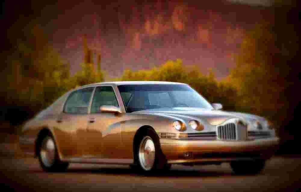 1999 Packard Twelve Prototype A4 Photo Print