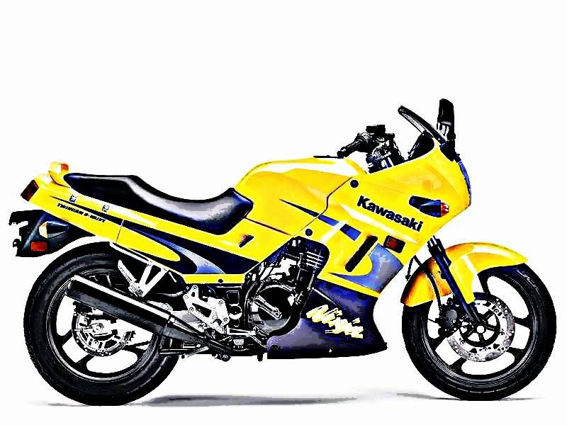 1999 gpx250 motorbike A4 Photo Print