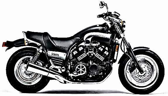 1999 v max motorbike A4 Photo Print