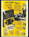 1G motorola portable radio Advert A4 Photo Print