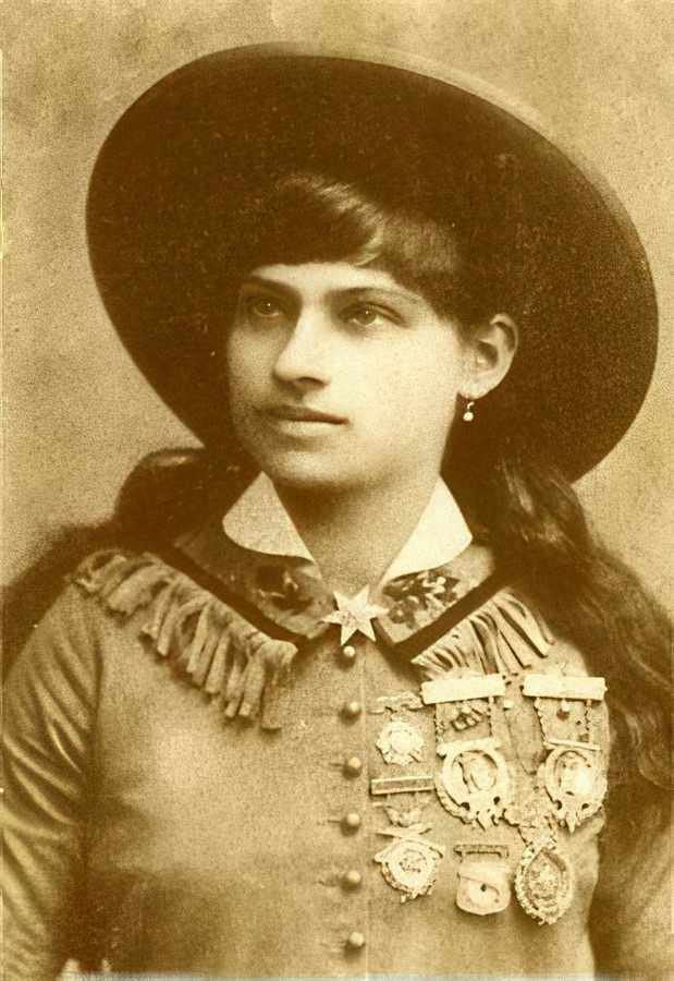 1H Annie Oakley 18 Vintage Advert A4 Photo Print