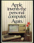 1H apple personal computer Advert A4 Photo Print