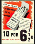 1K de reszke minors cigarette advert Advert A4 Photo Print