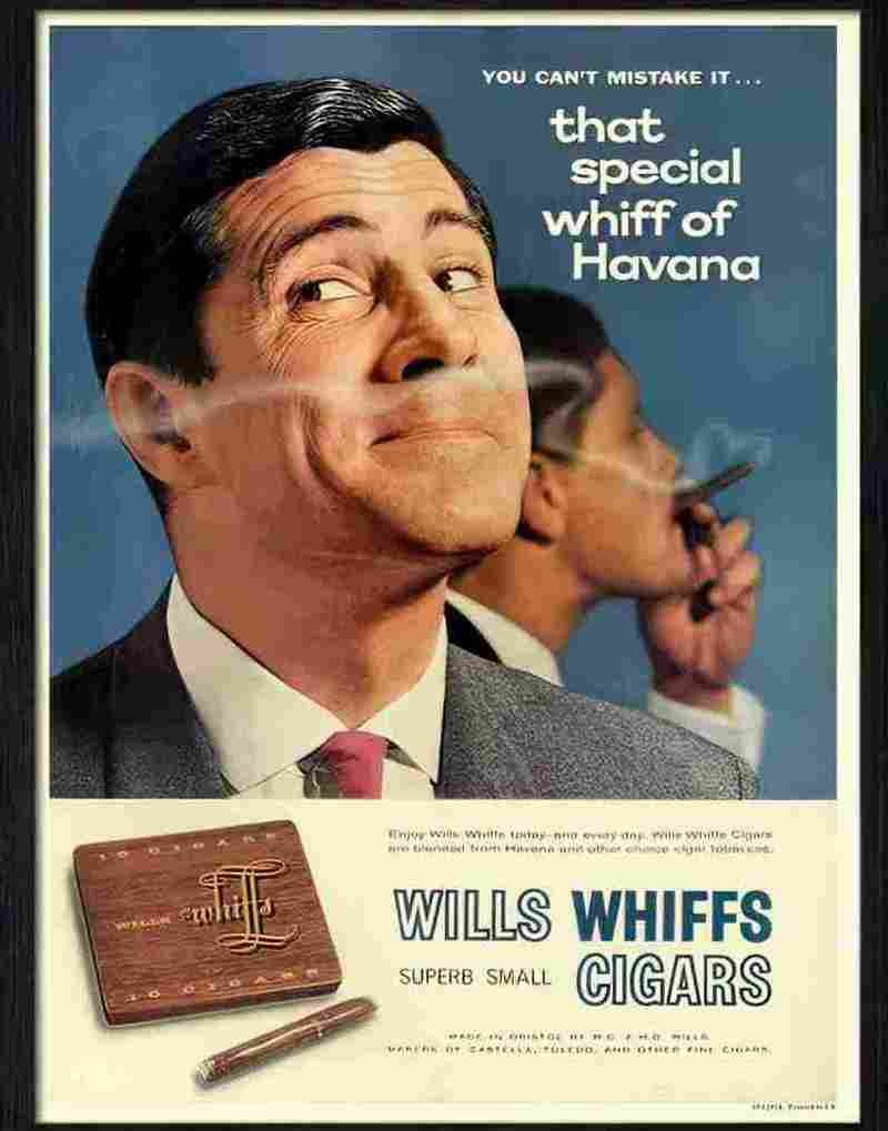 1K wills whiff cigars Advert A4 Photo Print