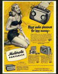 1M motorola portable radio Advert A4 Photo Print