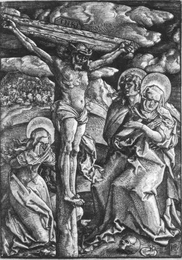 1crucifi Art A4 Photo Print