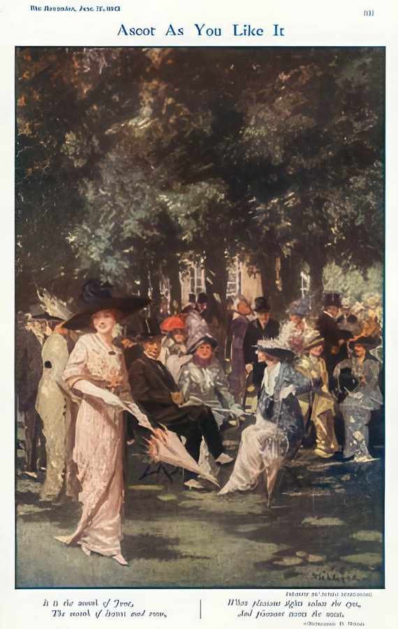 2 Ascot As You Like Vintage Advert A4 Photo Print