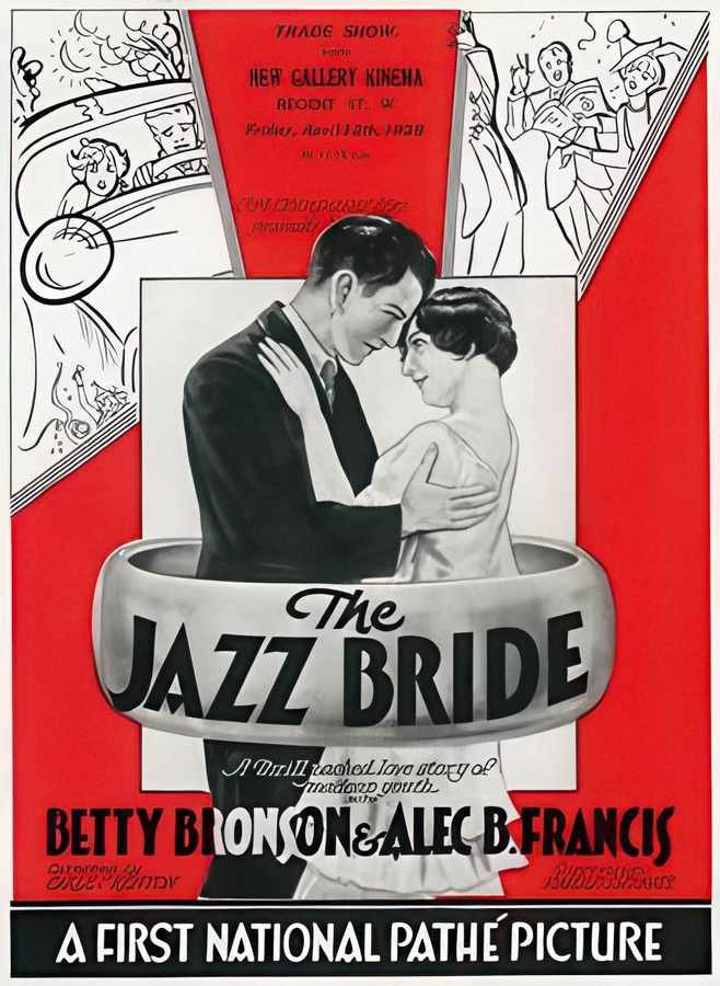 2 Jazz Bride Vintage Advert A4 Photo Print