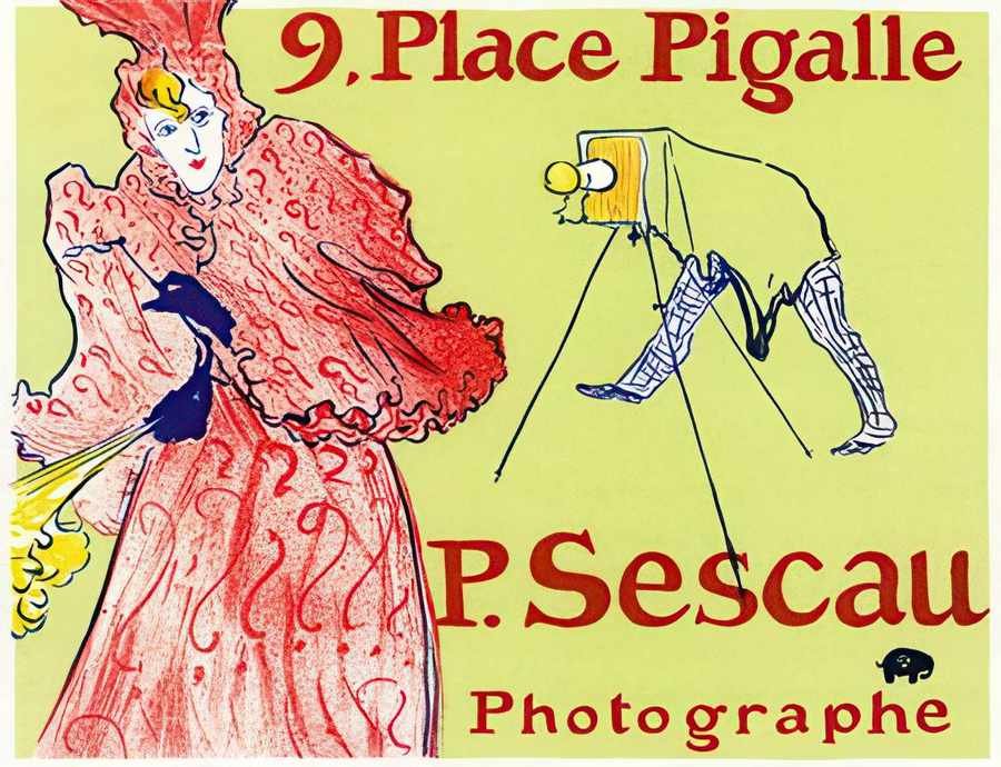 2 Le Photographe Se Vintage Advert A4 Photo Print