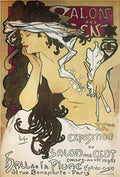 2 Mucha Salon des Vintage Advert A4 Photo Print
