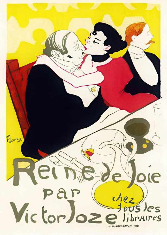 2 Reine de Joie 18 Vintage Advert A4 Photo Print