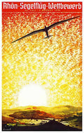 2 Rhineland Gliding Vintage Advert A4 Photo Print