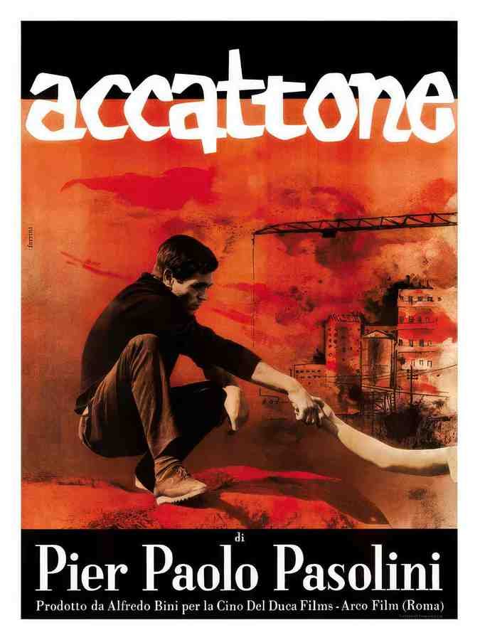 2 accattone pasolini 2 Vintage Advert A4 Photo Print