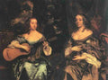 2 ladies Art A4 Photo Print