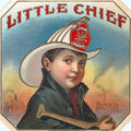 20 Fire Fighting Cigar Label Vintage A4 Photo Print
