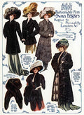 20 Swan Edgar Furs Vintage Advert A4 Photo Print