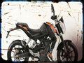 200 duke KTM A4 Photo Print Motorbike Vintage Aged