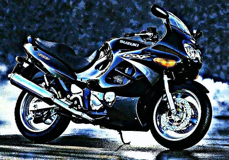2000 gsx600f motorbike A4 Photo Print