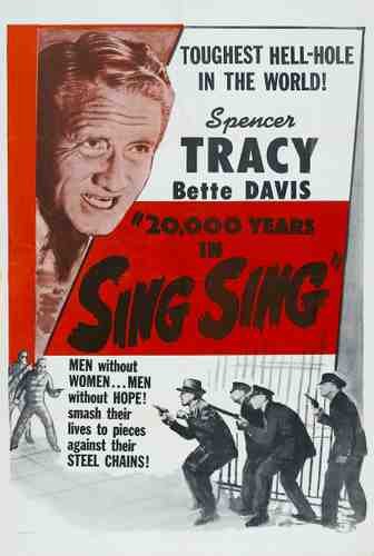  20000 Years In Sing Sing 01 film star poster A4 Photo Print