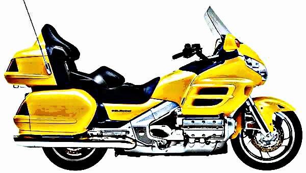 2003 glx1800 motorbike A4 Photo Print