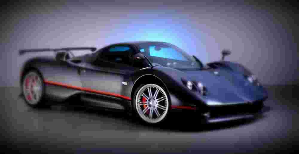 2003 pagani zonda c12 sf A4 Photo Print