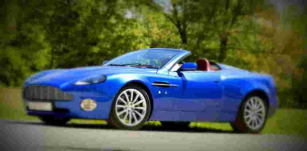 2004 Aston Martin Vanquish Zagato Roadster Prototype A4 Photo Print
