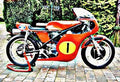 2004 seeley motorbike A4 Photo Print