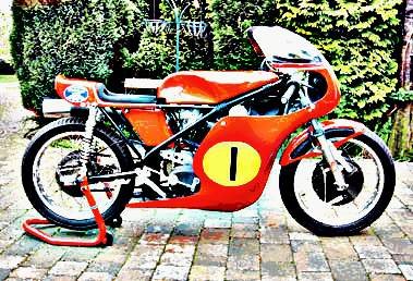 2004 seeley motorbike A4 Photo Print