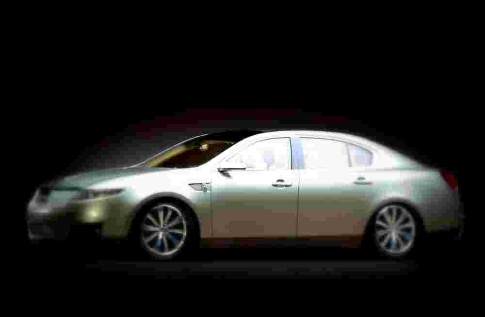 2005 Lincoln MKS Concept A4 Photo Print