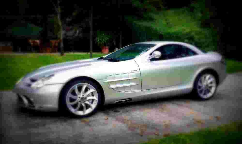 2005 Mercedes Benz SLR McLaren A4 Photo Print