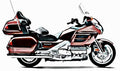 2005 glx1800 motorbike A4 Photo Print