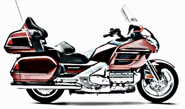 2005 glx1800 motorbike A4 Photo Print