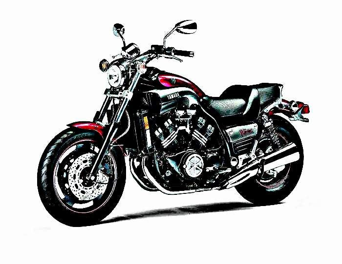 2005 v max motorbike A4 Photo Print