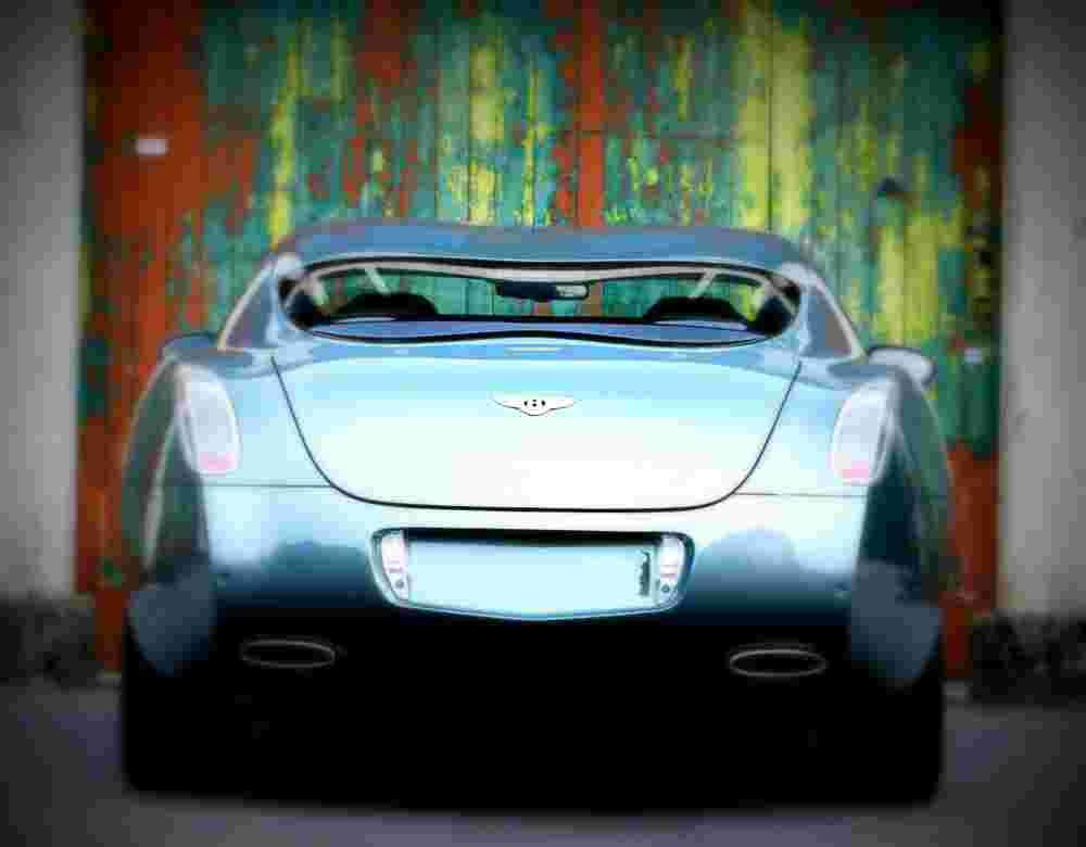 2006 Bentley Continental GTZ Zagato rear A4 Photo Print