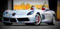 2009 Mercedes Benz SLR Stirling Moss A4 Photo Print