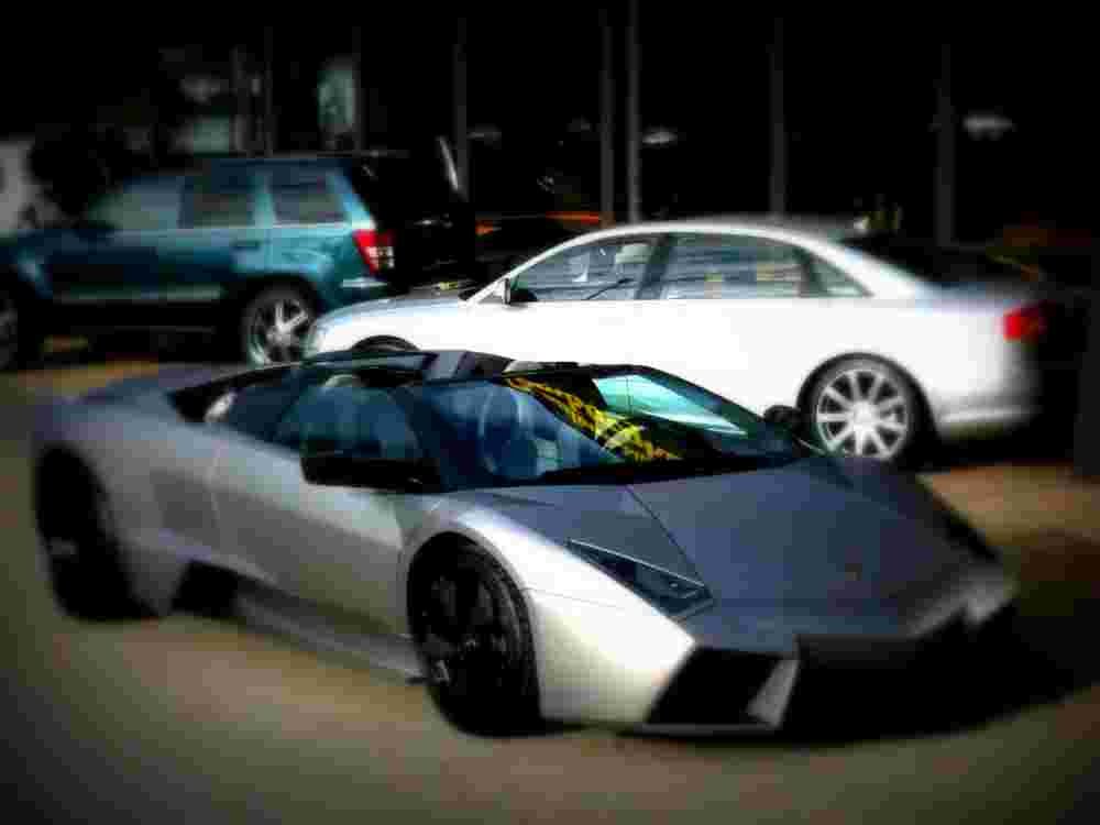 2009 lamborghini reventon roadster A4 Photo Print