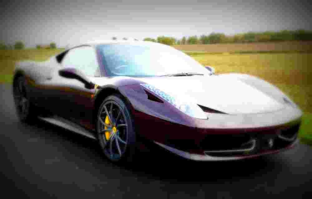 2010 Ferrari 458 Italia A4 Photo Print