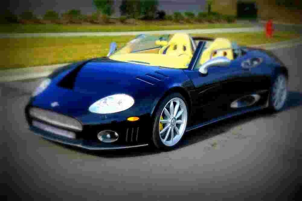 2010 spyker c8 swb A4 Photo Print
