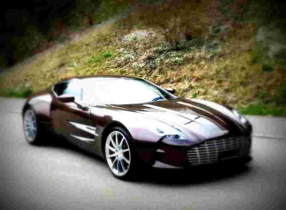 2011 Aston Martin One 77 Coupe A4 Photo Print