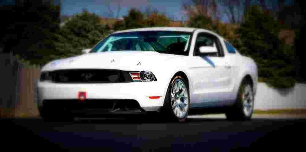 2012 Ford Mustang Boss 302R Lightweight A4 Photo Print